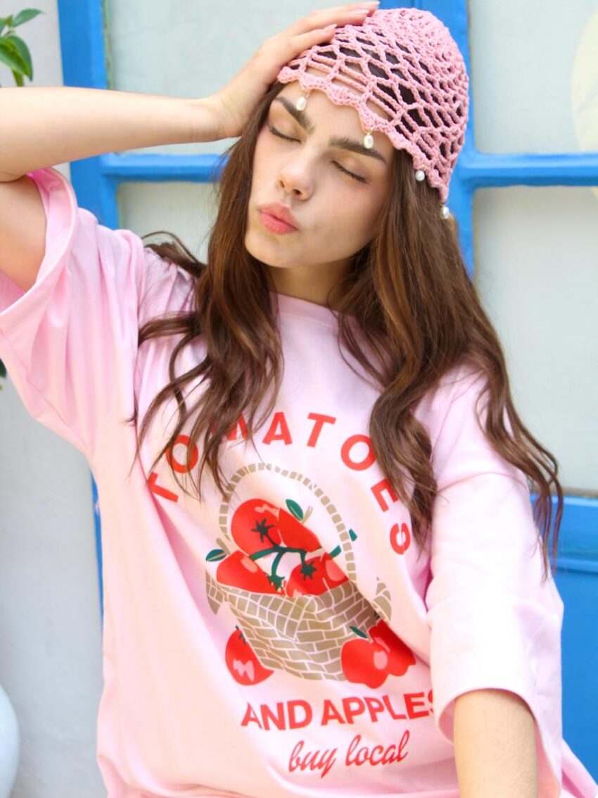 Alternative view of GORRITO DE CROCHET PERLA