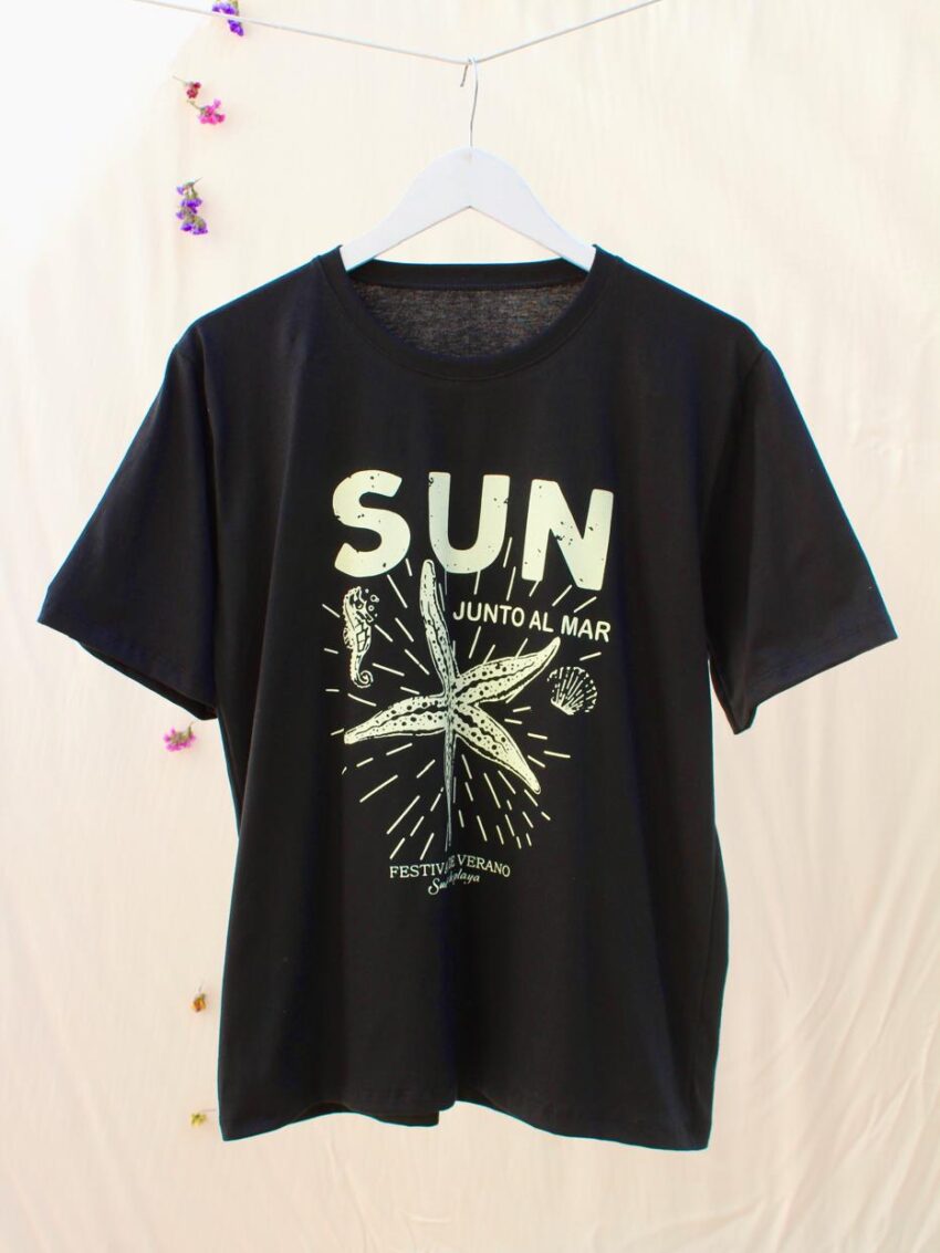 REMERA SOLE NEGRO