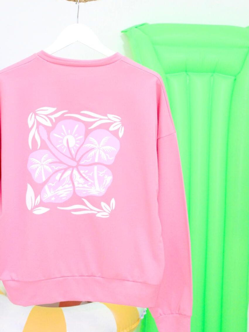 BUZO BEACH ROSA CHICLE