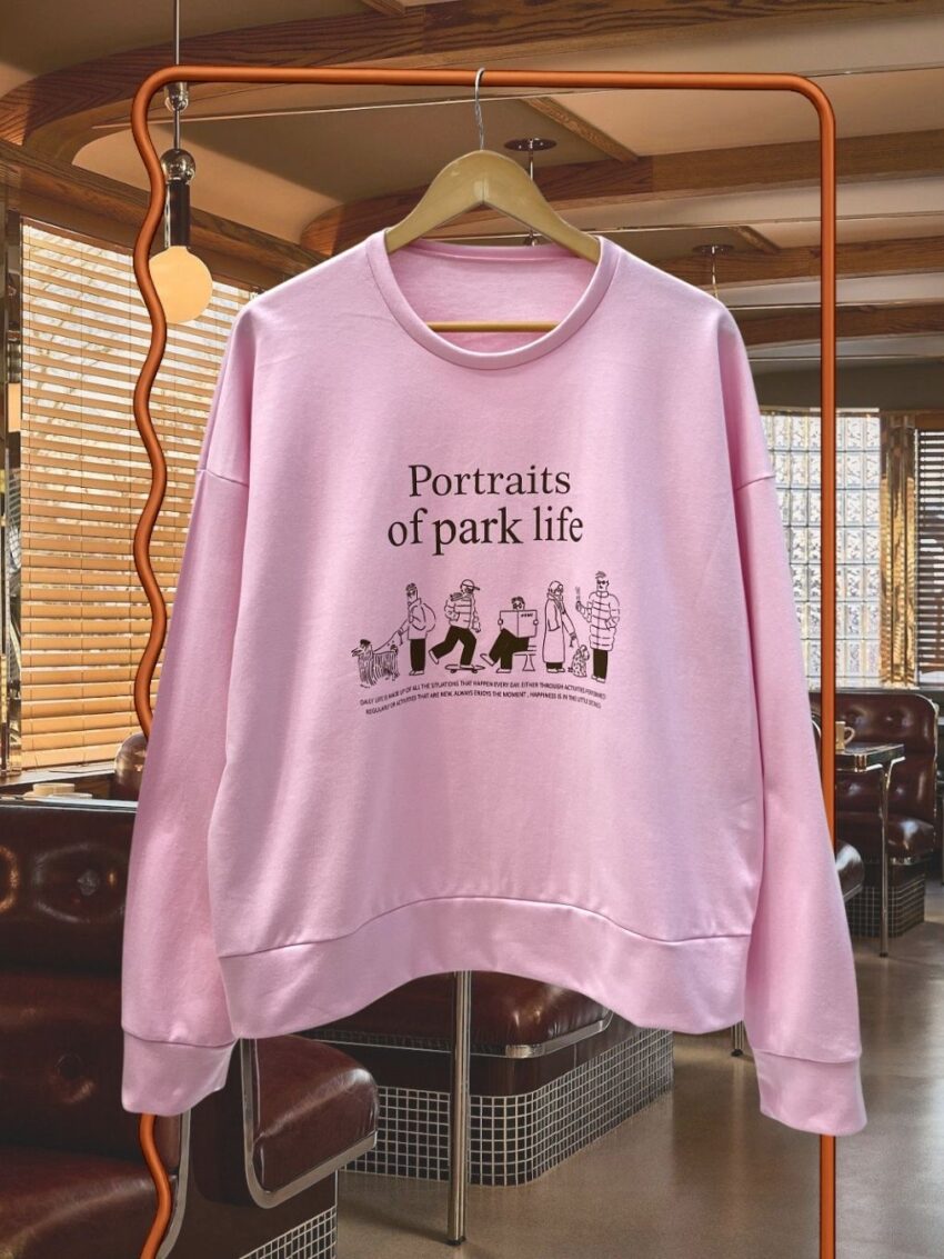 BUZO DAILY LIFE ROSA CLARO