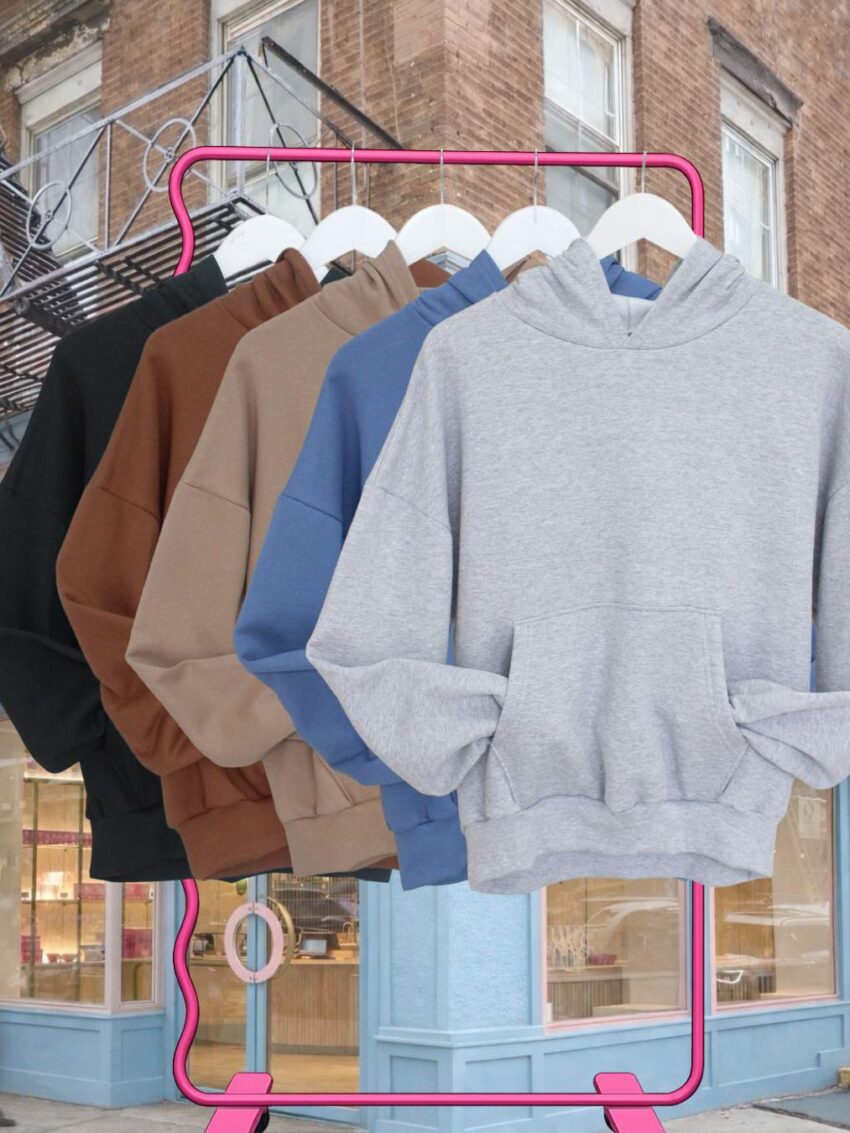 BUZO LISO FRISA CANGURO