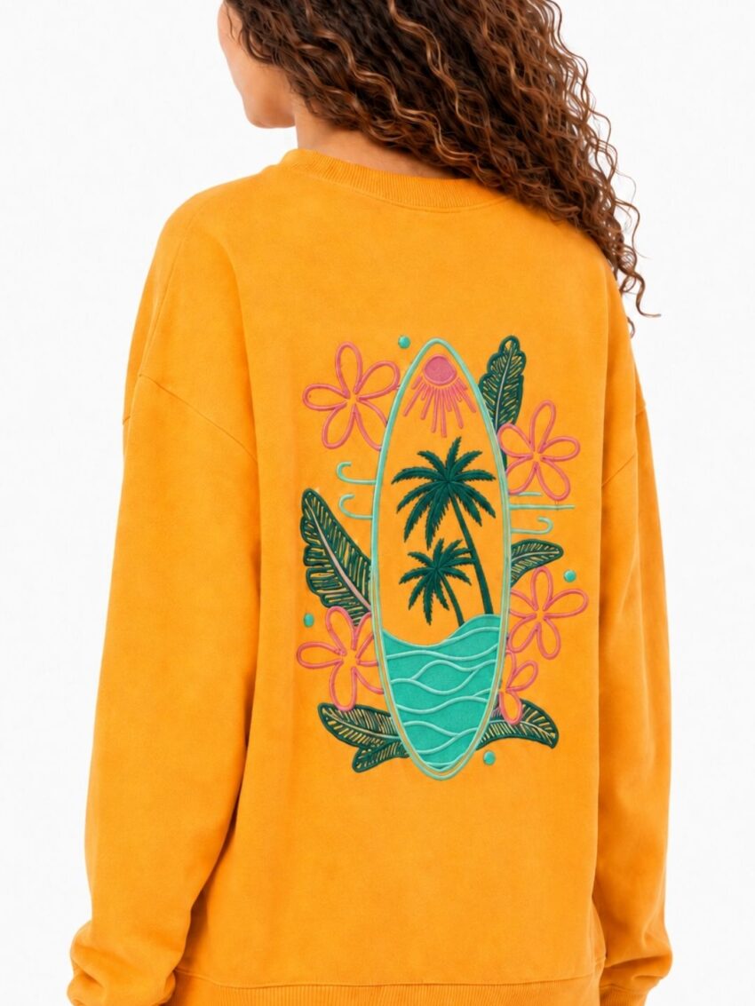 BUZO SURF Orange