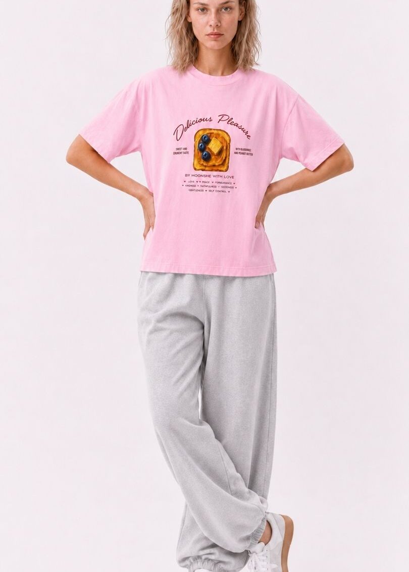 REMERA TOSTADA Pink