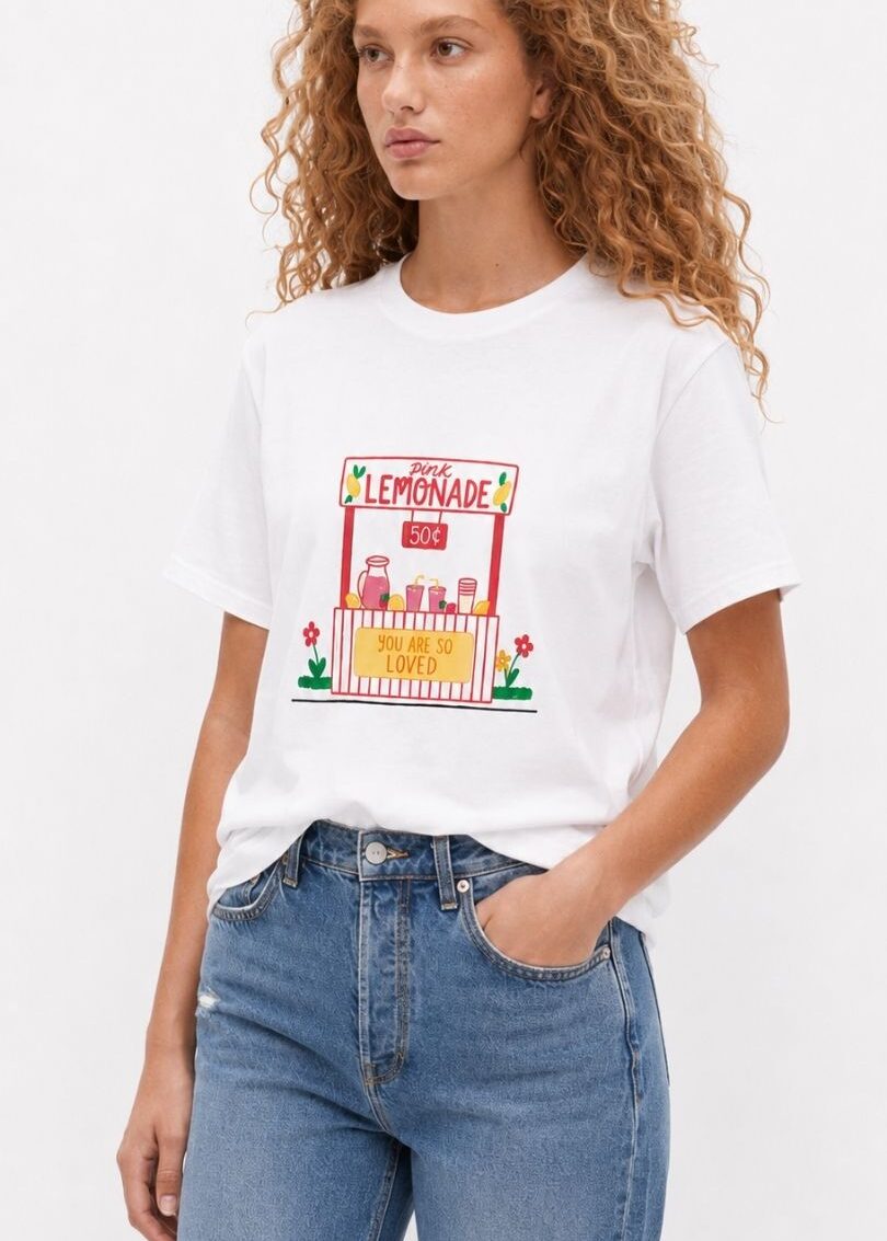 REMERA LEMONADE White