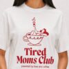 REMERA MOMS WHITE