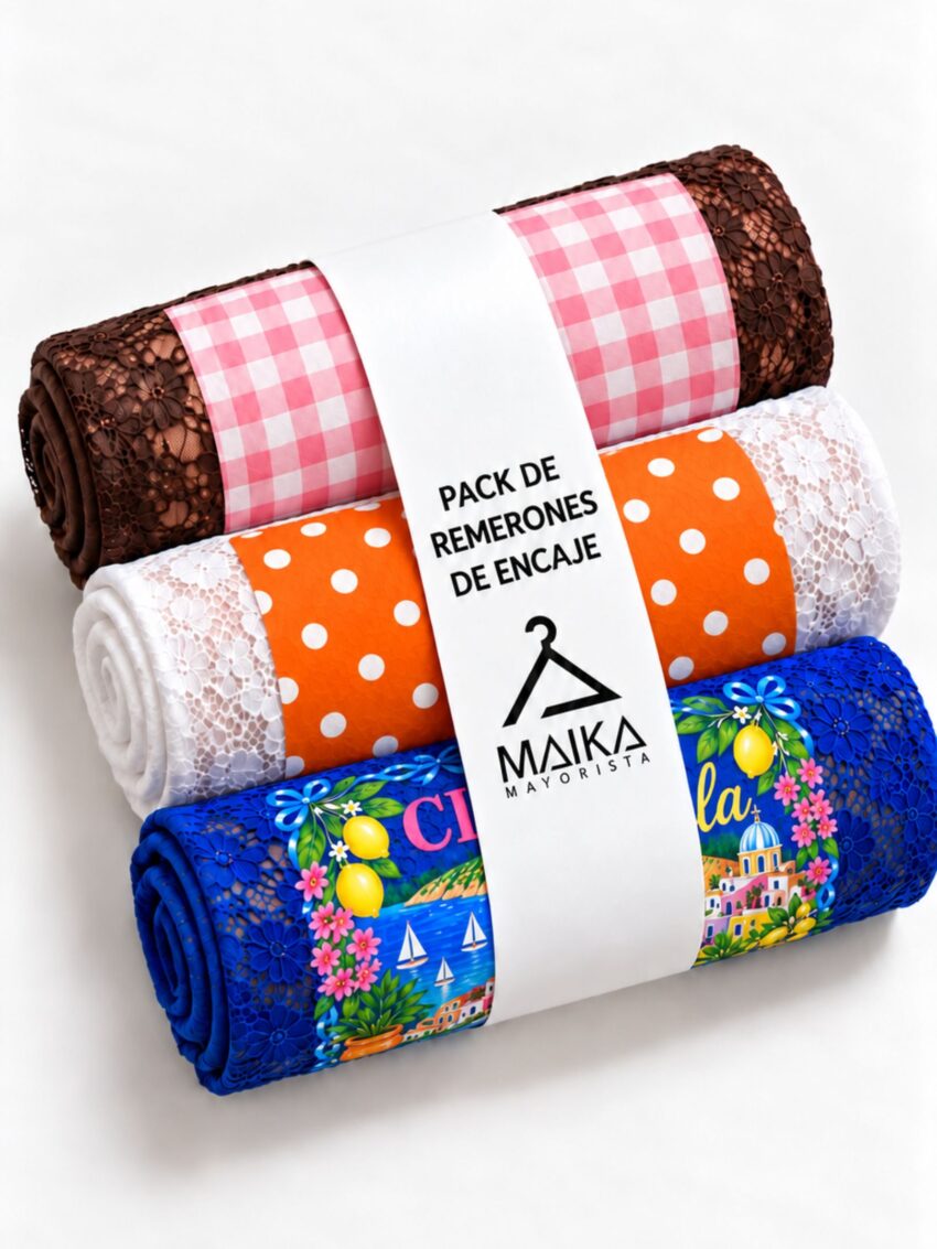 PACK DE REMERON ENCAJE