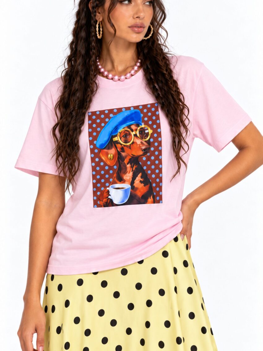 REMERA DOG COFFEE