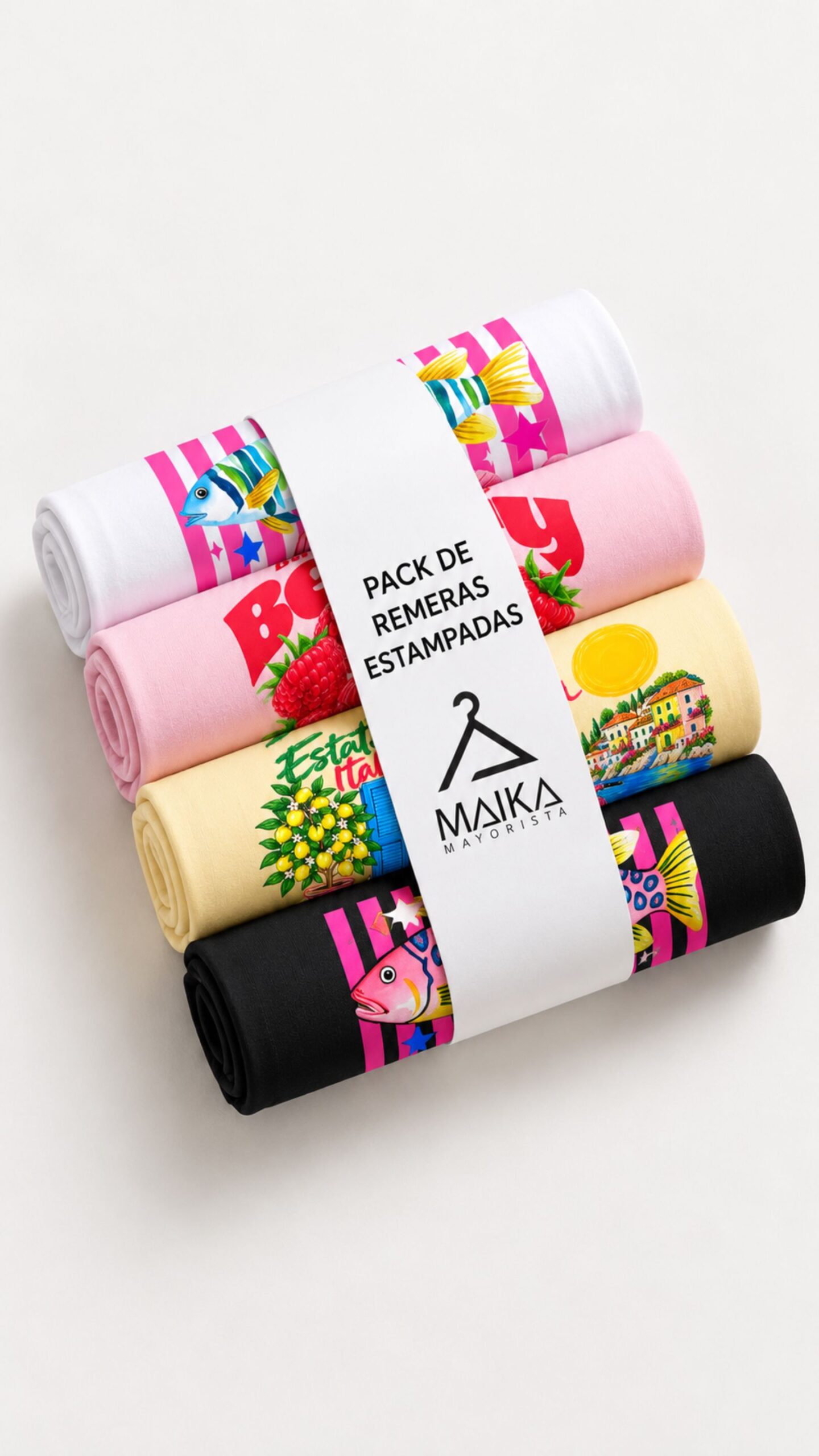 PACK REMERAS ESTAMPADAS
