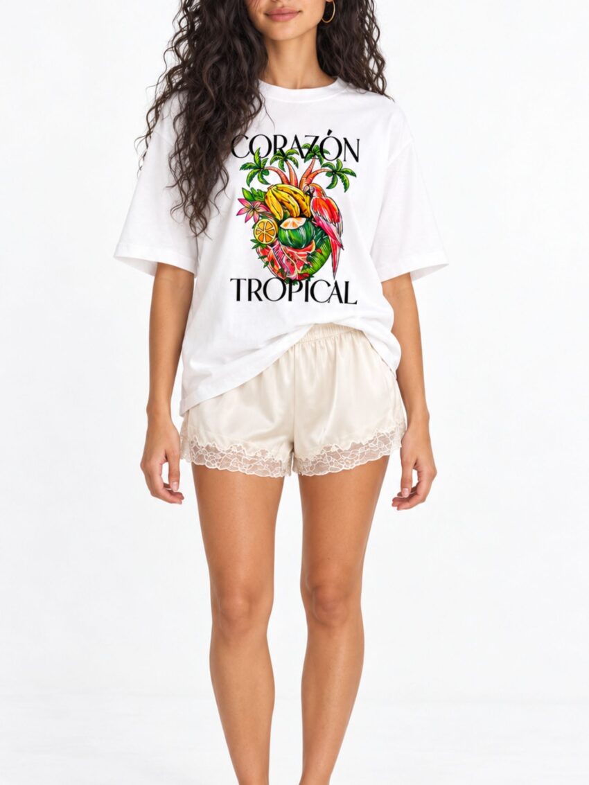 REMERA CORAZON TROPICAL - Imagen 3