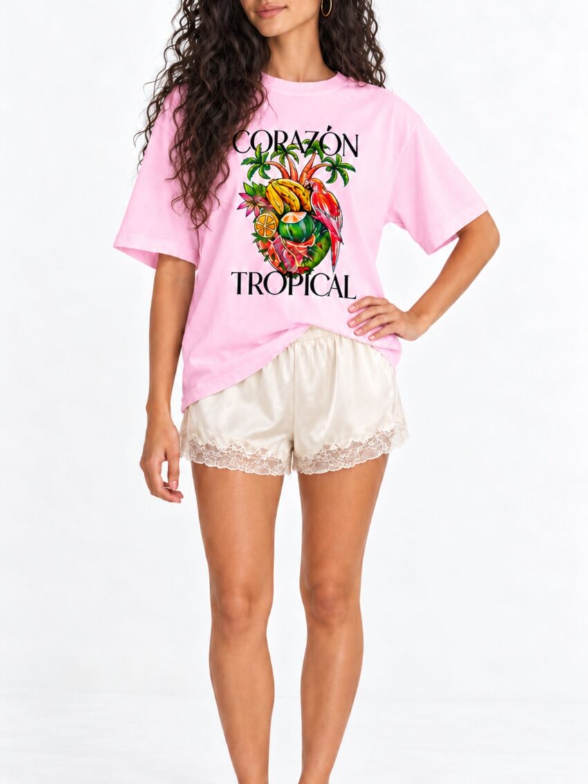 REMERA CORAZON TROPICAL - Imagen 4